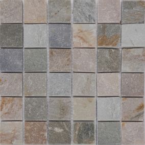 Mosaïque beige 30,3x30cm Quartzite GoodHome