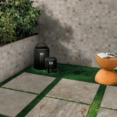 Carrelage beige en grès cérame pour sols et murs
