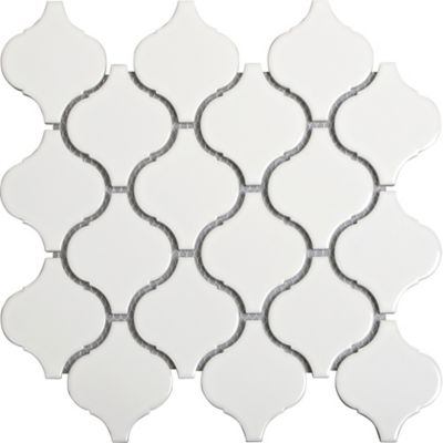 Mosaïque blanc 24,2x27,6cm GoodHome intérieur