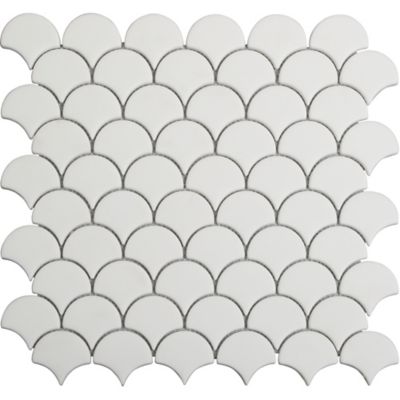 Mosaïque blanc 28,5x30,5cm