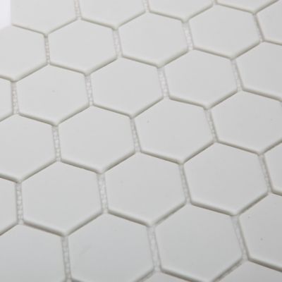 Mosaïque blanc 30x30cm Plain GoodHome
