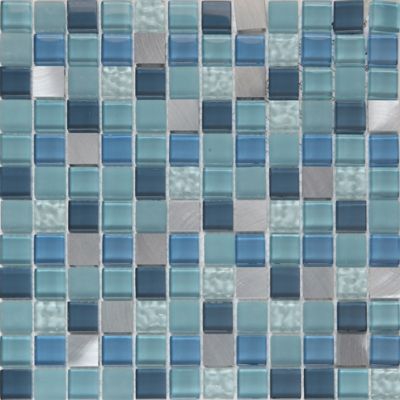 Mosaïque bleu 30x30cm Lizon GoodHome