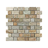 Mosaïque briques 30 x 30 cm Métamorphit
