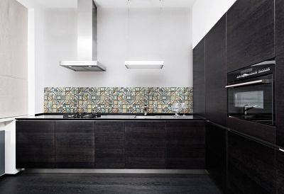 Mosaïque carreaux de ciment multico 30 x 30 cm
