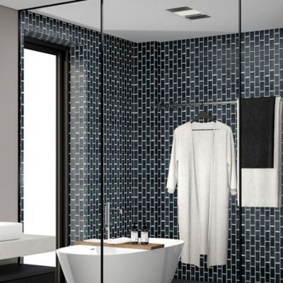 Mosaïque céramique bleu L. 29,3 x l. 28,8 cm GoodHome