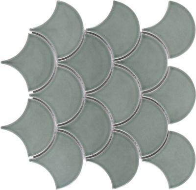 Mosaïque céramique gris L. 25,9 x l. 27,3 cm GoodHome