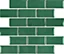 Mosaïque céramique Trentiemax vert L. 29,3 x l. 28,8 cm GoodHome