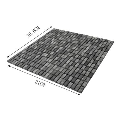 Mosaïque Crillo gris 30 x 30 cm GoodHome