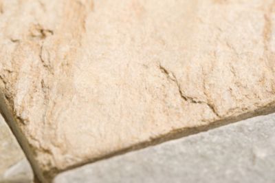 Mosaique de Quartzite Beige / Gris 9.8 X 9.8  - vendu par plaque de 30x30 cm -
