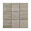 Mosaïque décor chêne gris 10 x 10 cm