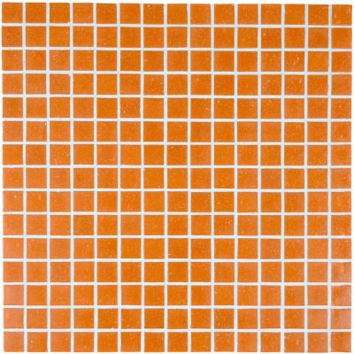 MOSAIQUE DECORATION ORANGE CLAIR TRAME PAPIER 1 PLAQUE 32,7 x 32,7 CM CASA LINEA