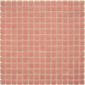 MOSAIQUE DECORATION SAUMON TRAME PAPIER 1 PLAQUE 32,7 x 32,7 CM CASA LINEA