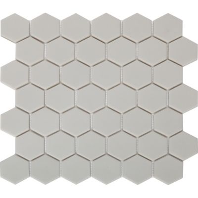 Mosaïque gris chaud 30x30cm Plain GoodHome