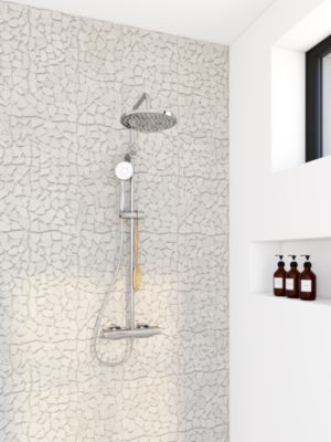 Mosaïque gris clair 31,5x31,5cm Bohai