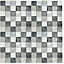 Mosaïque grise 4,8 x 4,8 cm Shadow Mix