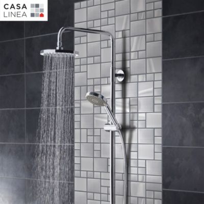 Mosaïque Paro Arrère Acer noxydable Argenté Argent Brllant Mos129