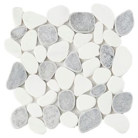 Mosaïque ivoire 31,5x31,5cm Malaca