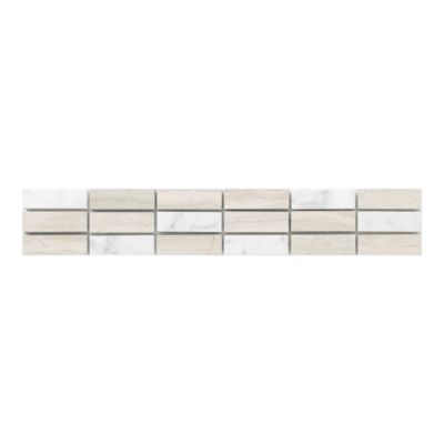 Mosaïque Kashta beige 7,5 x 30 cm GoodHome