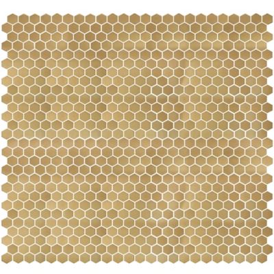 Mosaïque laiton doré 30x30cm Albena GoodHome