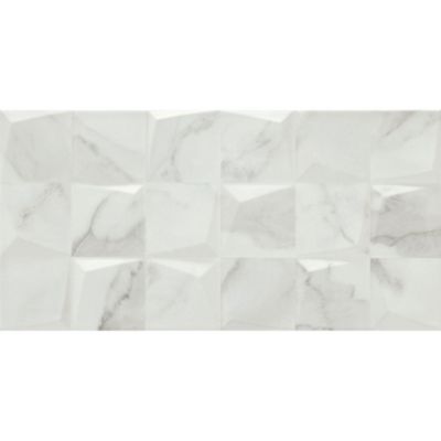 Mosaïque marbre blanc 30 x 60 cm Pune