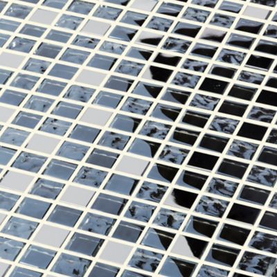Mosaïque Milaino 30 x 30 cm Colours noir
