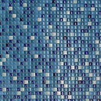 Mosaïque mur mix bleu 30 x 30 cm Akira