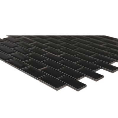 Mosaïque noir 30x30cm Trentie GoodHome