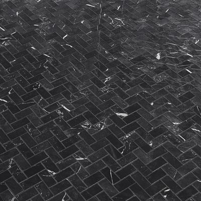 Mosaïque noir 30x30cm Ultimate marble mat