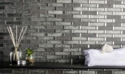 Mosaïque noir Jewel Black 30 x 33,5 cm