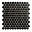 Mosaïque noire 30,5 x 30,5 cm Kosuke