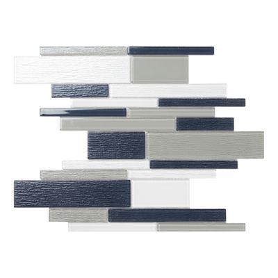 Mosaïque Rennell gris 30 x 30 cm GoodHome