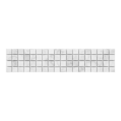 Mosaïque Shannon blanc 6,5 x 30 cm GoodHome