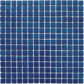 MOSAIQUE SIMILIS MARINE TRAME NYLON 1 PLAQUE 32,7 x 32,7 CM CASA LINEA