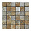 Mosaique sol et mur 29,80 x 29,80 cm Imitation ardoise