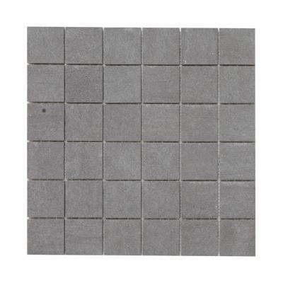 Mosaïque sol et mur anthracite 30 x 30 cm Oikos