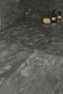 Mosaïque sol et mur anthracite 30 x 30 cm Shaded