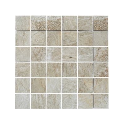 Mosaïque sol et mur beige 30 x 30 cm Shaded