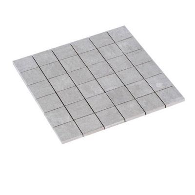 Mosaïque sol et mur gris 30 x 30 cm Oikos
