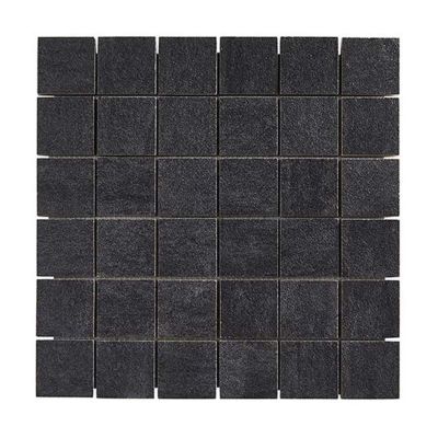 Mosaïque sol et mur noir 30 x 30 cm Oikos