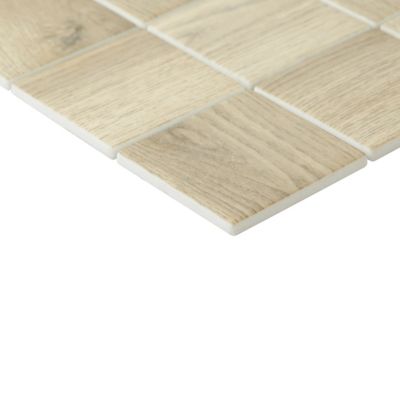 Mosaïque Tinian bois 30 x 30 cm GoodHome