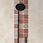 Mosaïque travertin Baroque marron 10 x 10 cm pierre naturelle