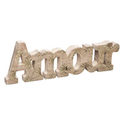 Mot à poser Lovena H.10,2cm manguier - Atmosphera Créateur d'intérieur