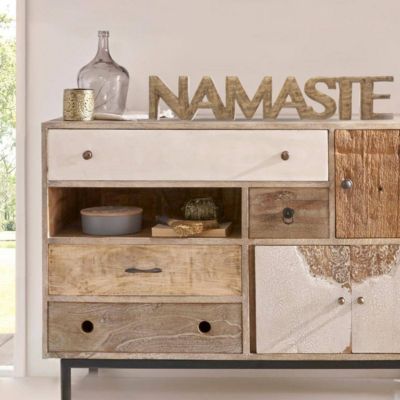 Jeu De Domino En Manguier Atmosphera – 16 X 6,5 X 5 Cm, Boîte En Bois, Cadeau Déco Pour Intérieur