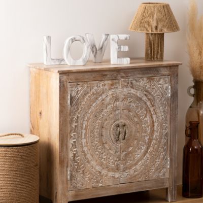 Mot à poser "Olen" gris L60cm - Atmosphera Créateur d'intérieur