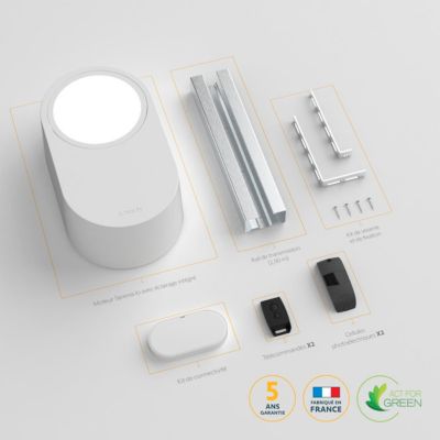 Moteur pour porte de garage Serenia 700 io Connect - Somfy - Hauteur Max. 2.35 m et Largeur Max. 3 m - Pilotage à la voix ou à distance