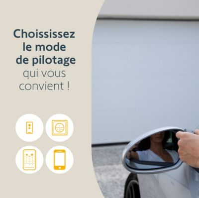 Moteur pour porte de garage Serenia 700 io - Somfy - Hauteur Max. 2.35 m et Largeur Max. 3 m - Compatible TaHoma switch