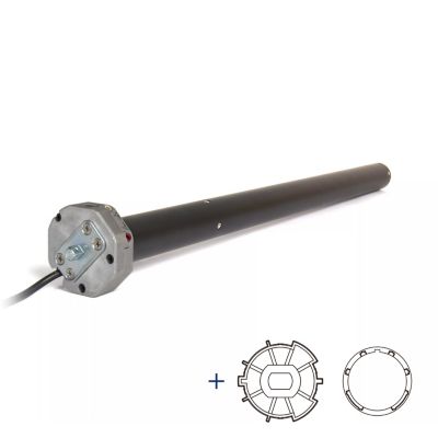 Actionneur Tubulaire Showin S45 20N – Comunello 20Nm 230V, Gris Anthracite