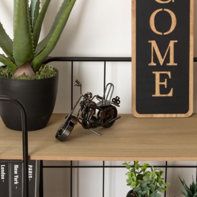 Moto déco Imran l.20cm métal - Atmosphera Créateur d'intérieur