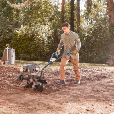 Motobineuse thermique Mac Allister 450E 125 cc 40 cm
