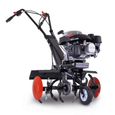 Motobineuse thermique MTP560 Scheppach  - moteur 4T 150 cm3 - largeur de travail 560 mm - fraises 260 mm - 24 couteaux